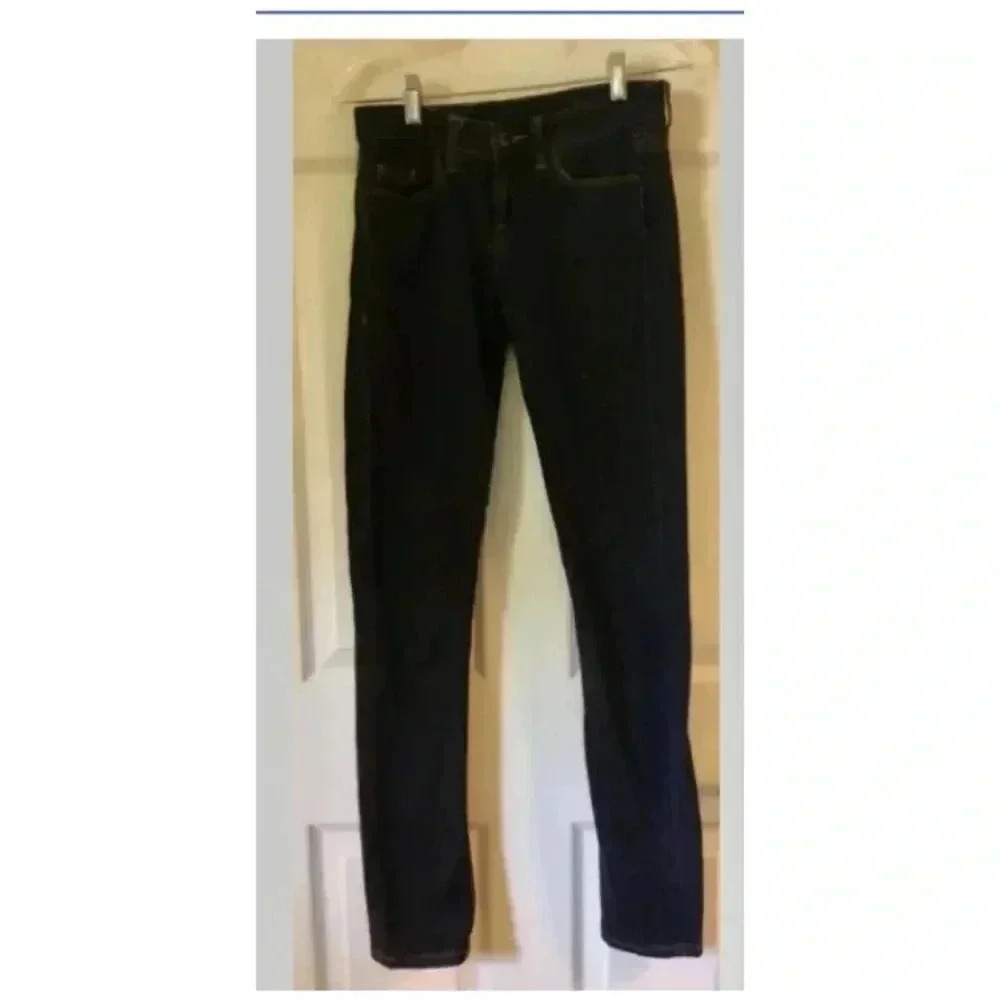 Woman BLANKNYC Dark Stretch Denim Skinny Jeans Sz 25 X 31 EUC